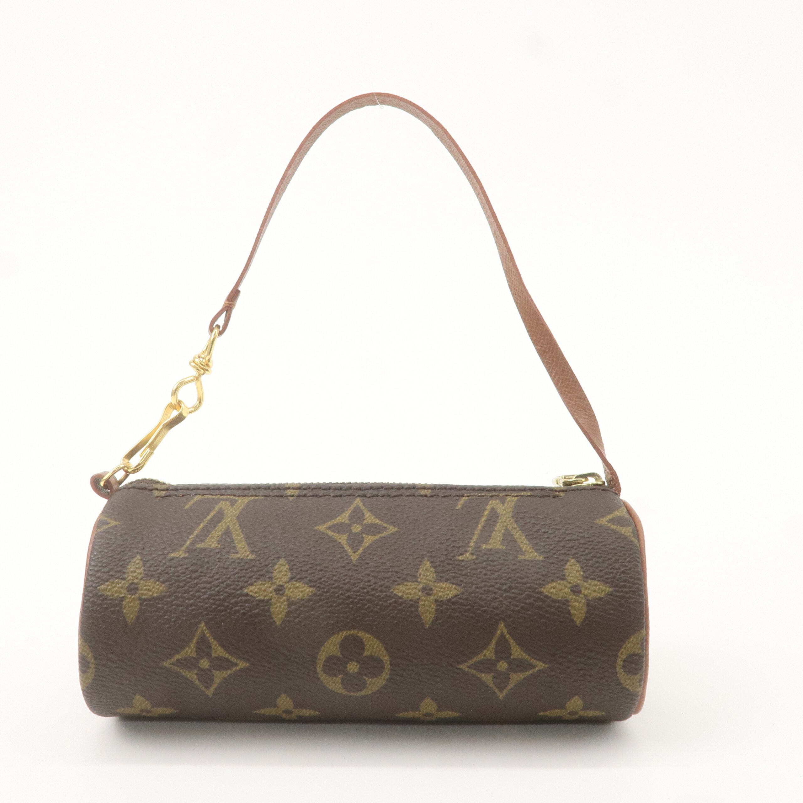 Louis Vuitton Monogram Mini Pouch for Papillon Bag Brown