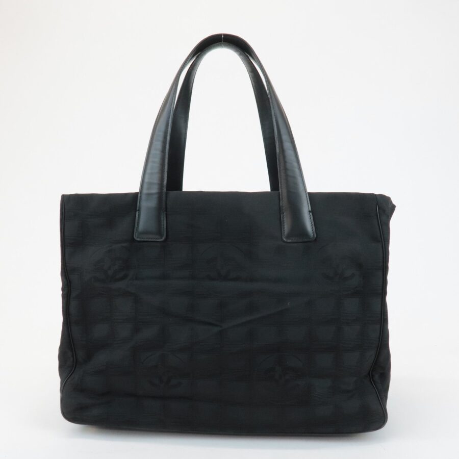 Chanel Leather Black Elegant Tote Bag | Studio Nafay