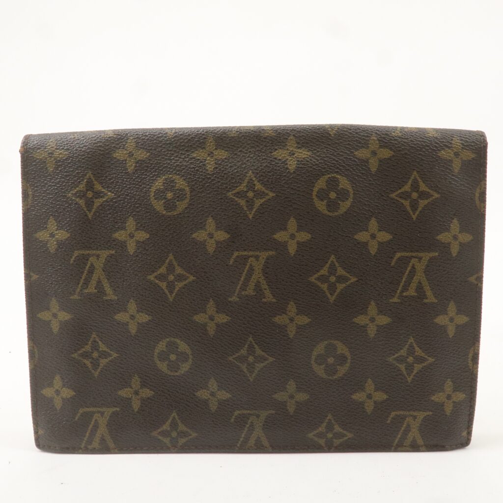 Louis Vuitton Monogram Pochette Lava Clutch Bag Brown - Product Image 2