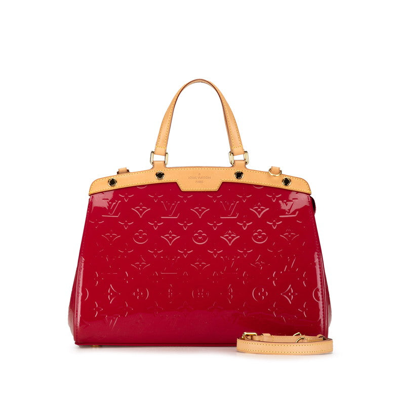 Louis Vuitton Monogram Vernis Blair MM Handbag 2WAY Rose Andy Pink Patent Leather Louis Vuitton | Studio Nafay