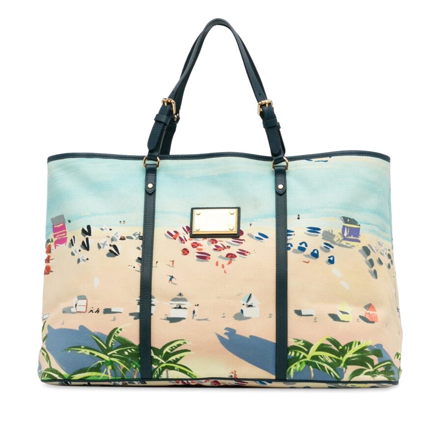 Blue Louis Vuitton Ailleurs Cabas Promenade GM Tote Bag | Studio Nafay