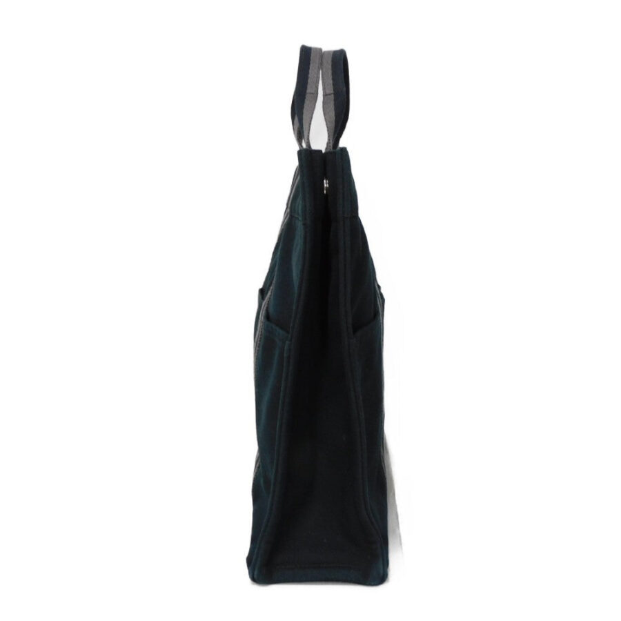 HERMES Tote Bag cotton Black x gray Serie button Fool Toe MM mens(Unisex) | Studio Nafay