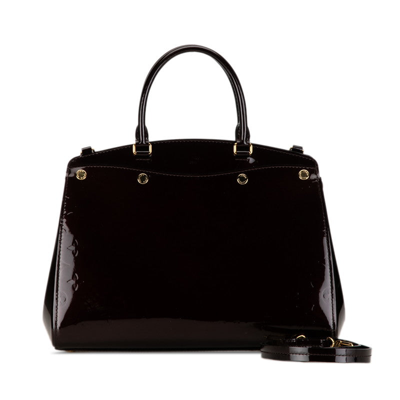 Louis Vuitton Monogram Vernis Blair MM Handbag Shoulder Bag 2WAY Amarant Patent Leather Louis Vuitton | Studio Nafay