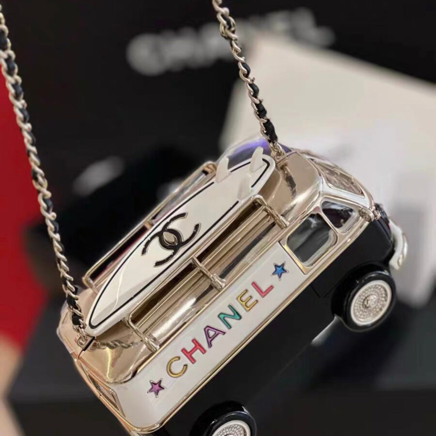 Chanel 24C Mini bus Van Hollywood Minaudiere Mini Bag handbag Collectible | Studio Nafay