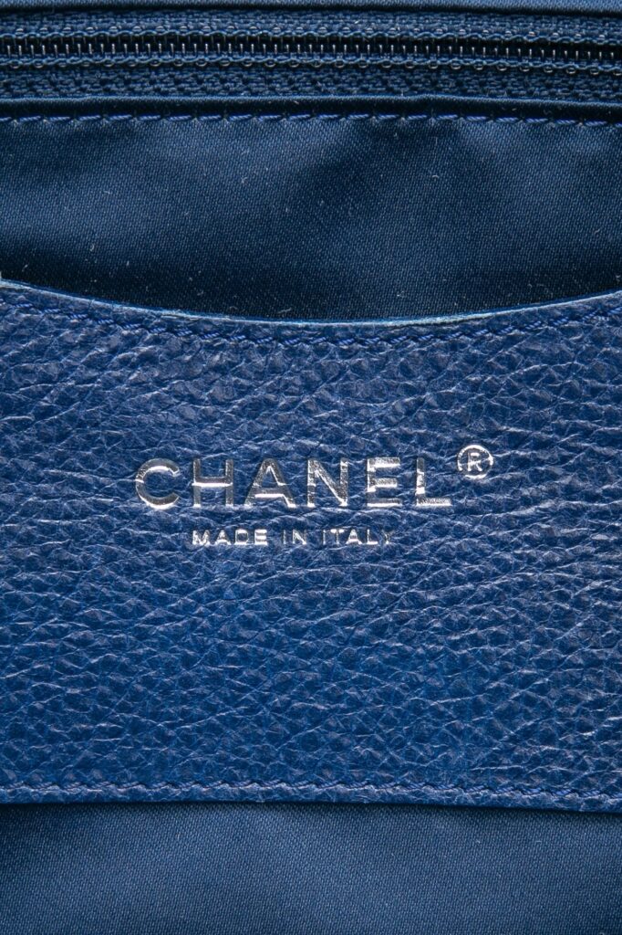 CHANEL Blue Quilted Glazed Leather On-The-Road XL Tote Bag - Product Image 2