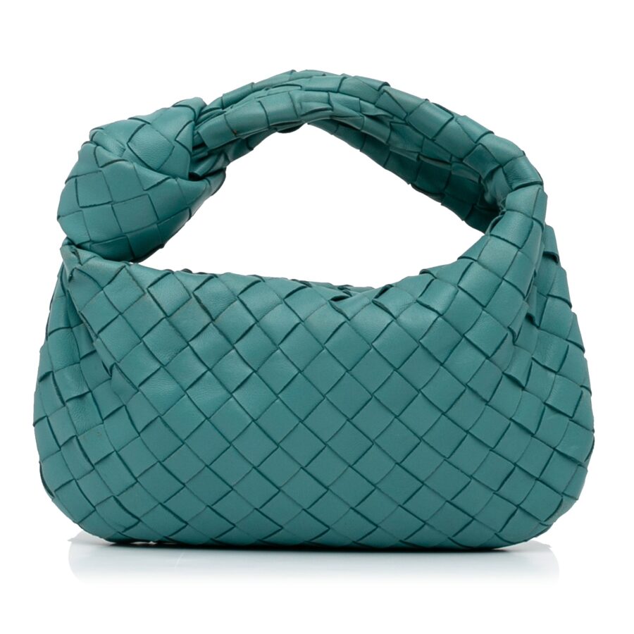 Bottega Veneta Jodie Small Blue Intrecciato | Studio Nafay
