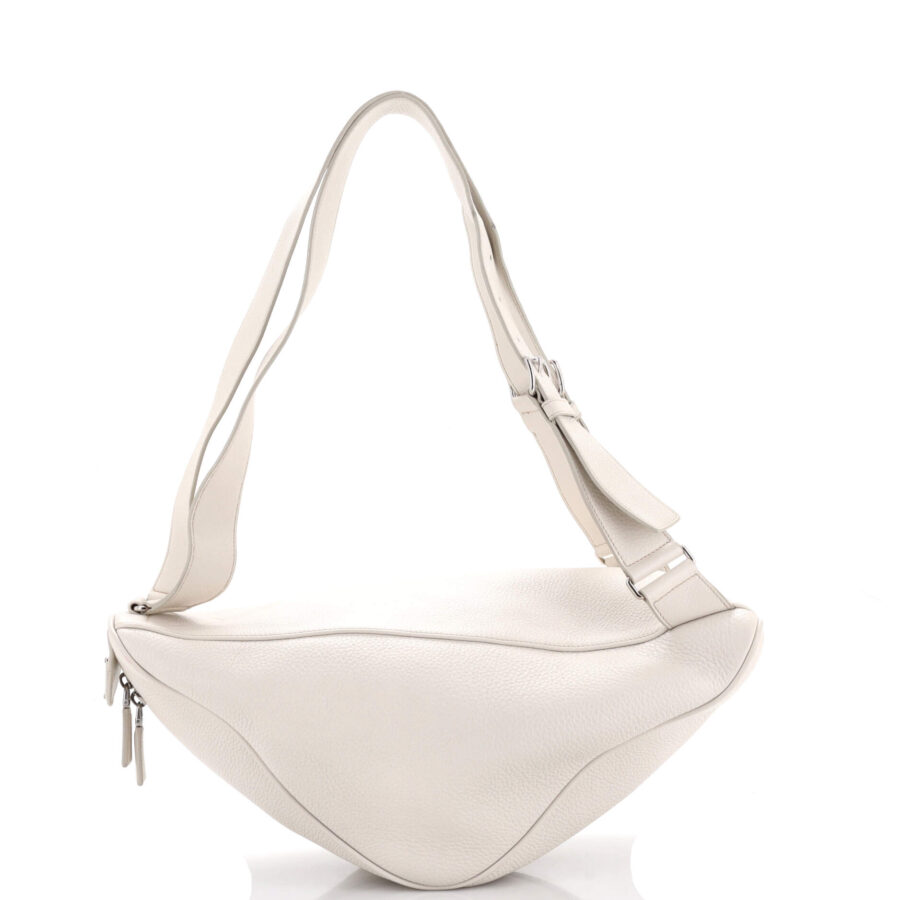 Triangle Zip Backpack Leather | Studio Nafay