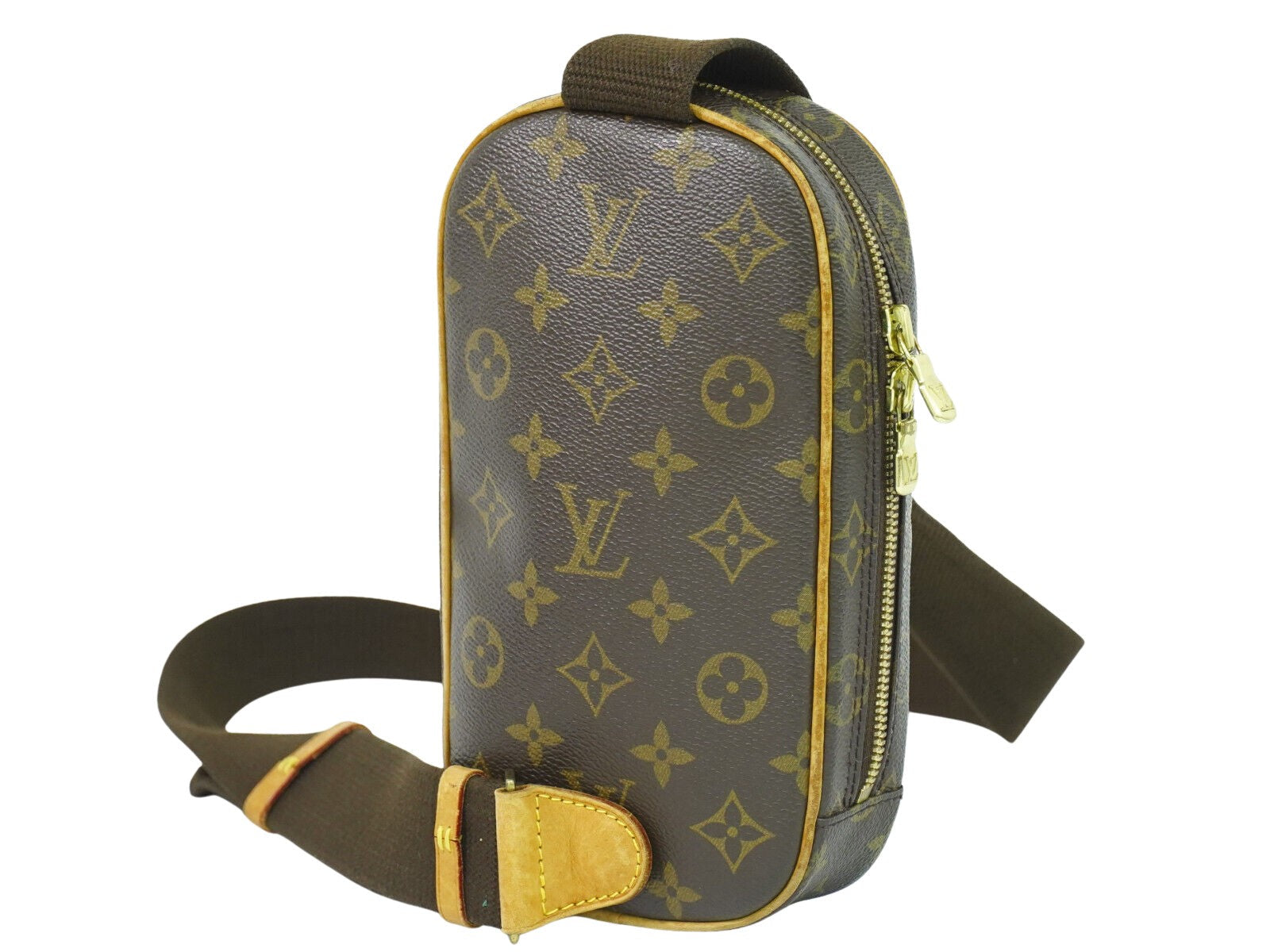 Louis Vuitton Pochette Gange Canvas Clutch Bag
