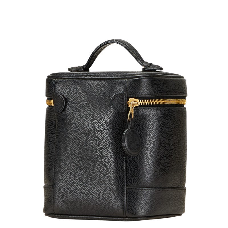 Chanel Coco Mark Caviar Vanity Bag