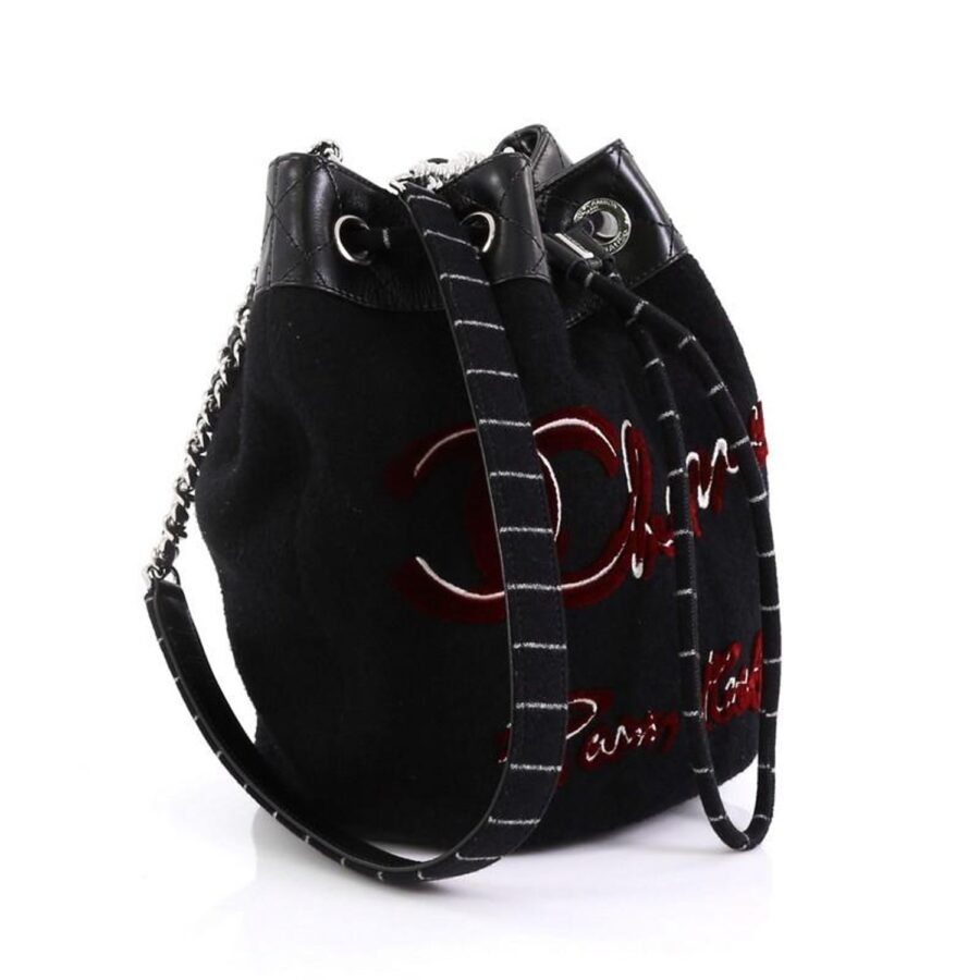 Chanel Embroidered Paris-Hamburg Bucket Bag | Studio Nafay