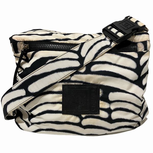 Chanel Sports Line Reversible Nylon Leather Shoulder Bag | Studio Nafay