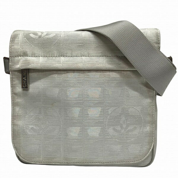 Chanel New Travel Line Nylon Jacquard Shoulder Bag | Studio Nafay