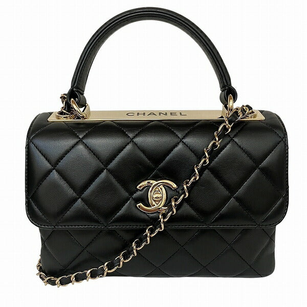 Chanel Top Handle Lambskin 2way Bag | Studio Nafay