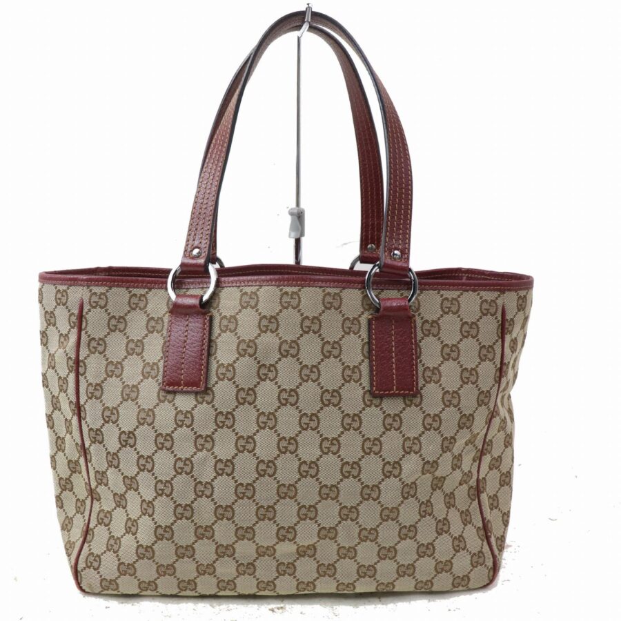 Gucci Tote Bag Light Brown Canvas | Studio Nafay