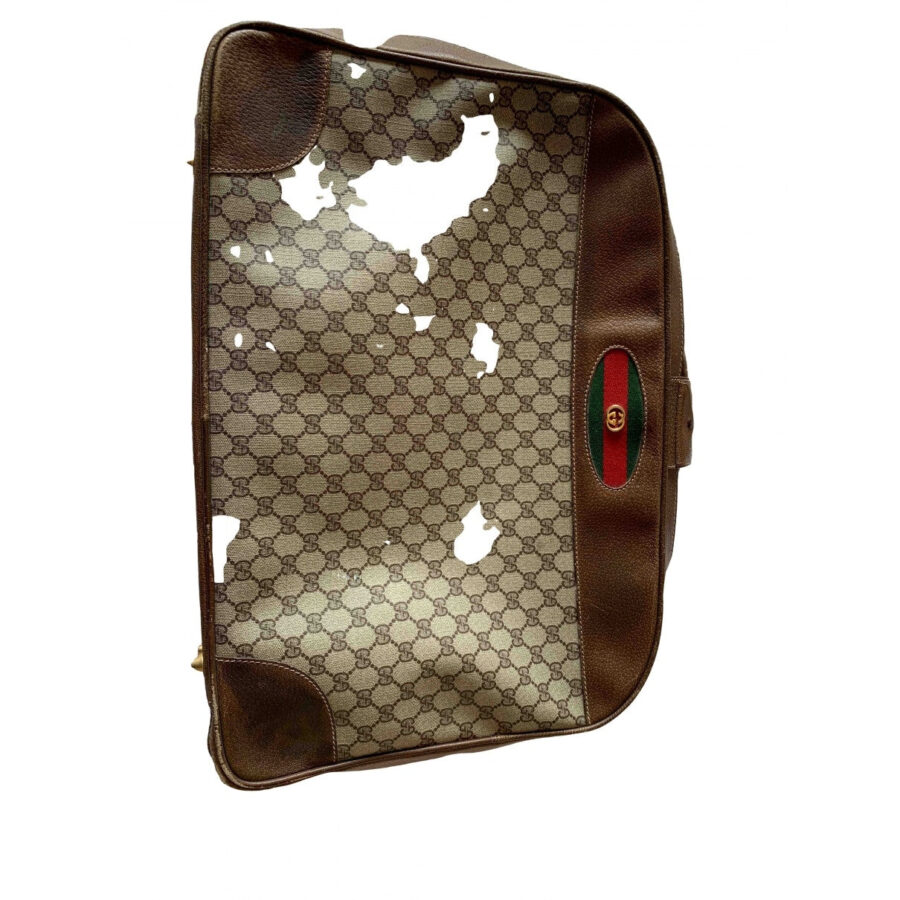 Gucci brown cloth bag | Studio Nafay