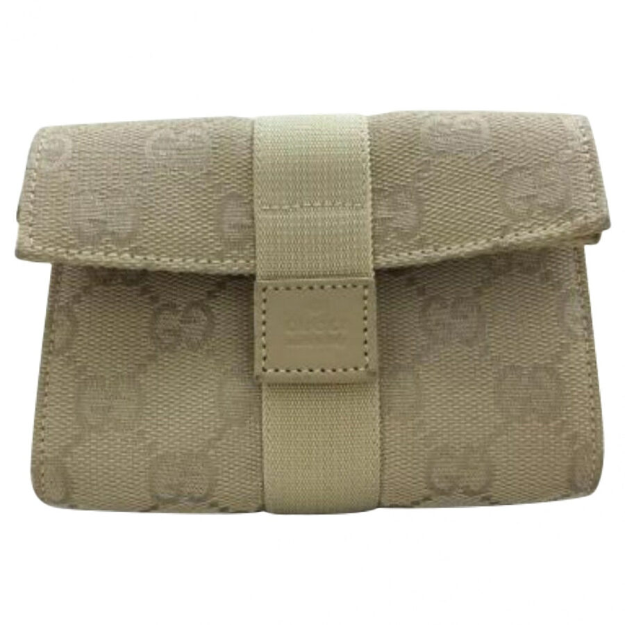 Gucci beige cloth clutch bag | Studio Nafay