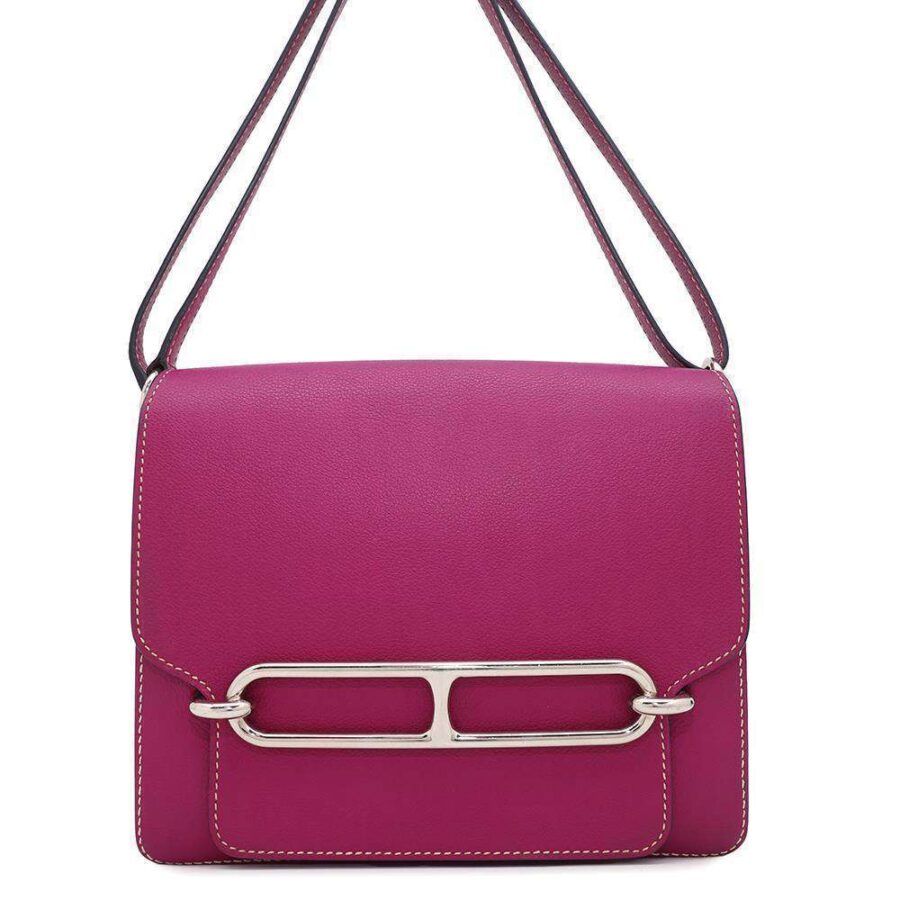 HERMES Roulis Rose Purple Evercolor Size 23 | Studio Nafay