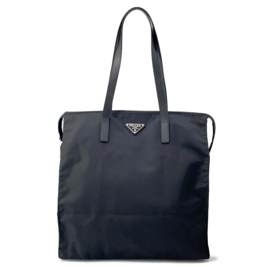 PRADA Shopping bag Tote Bag Black1BG132 Nylon | Studio Nafay