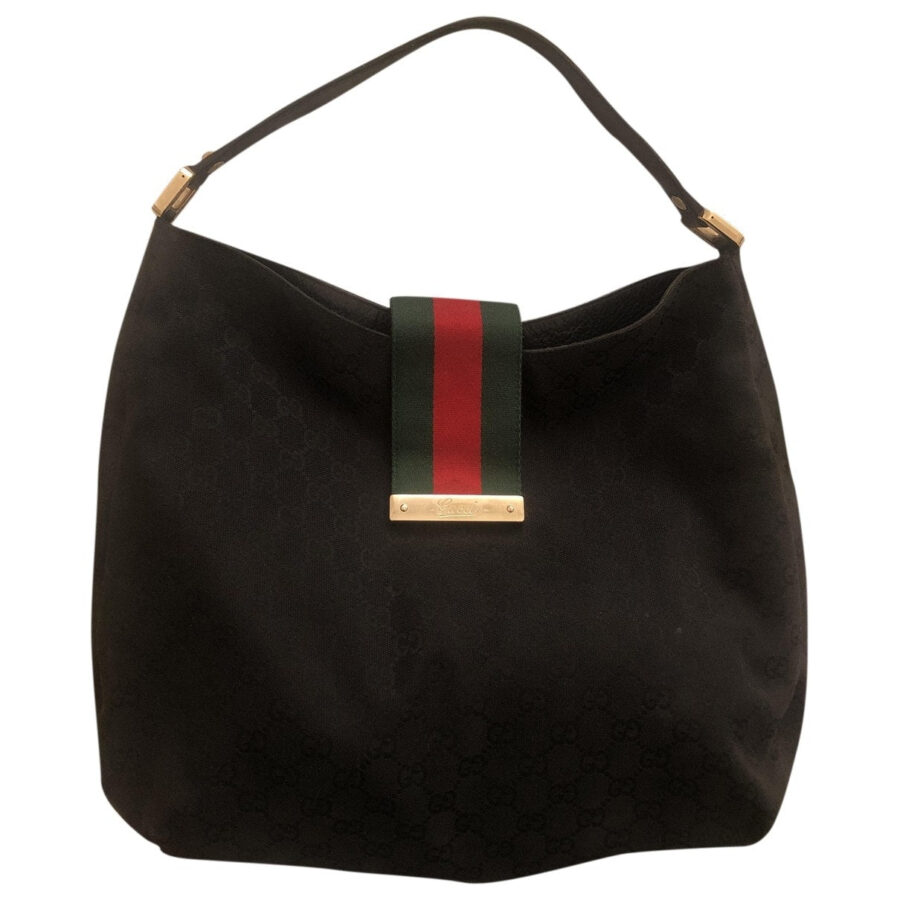 Gucci black cloth handbag | Studio Nafay