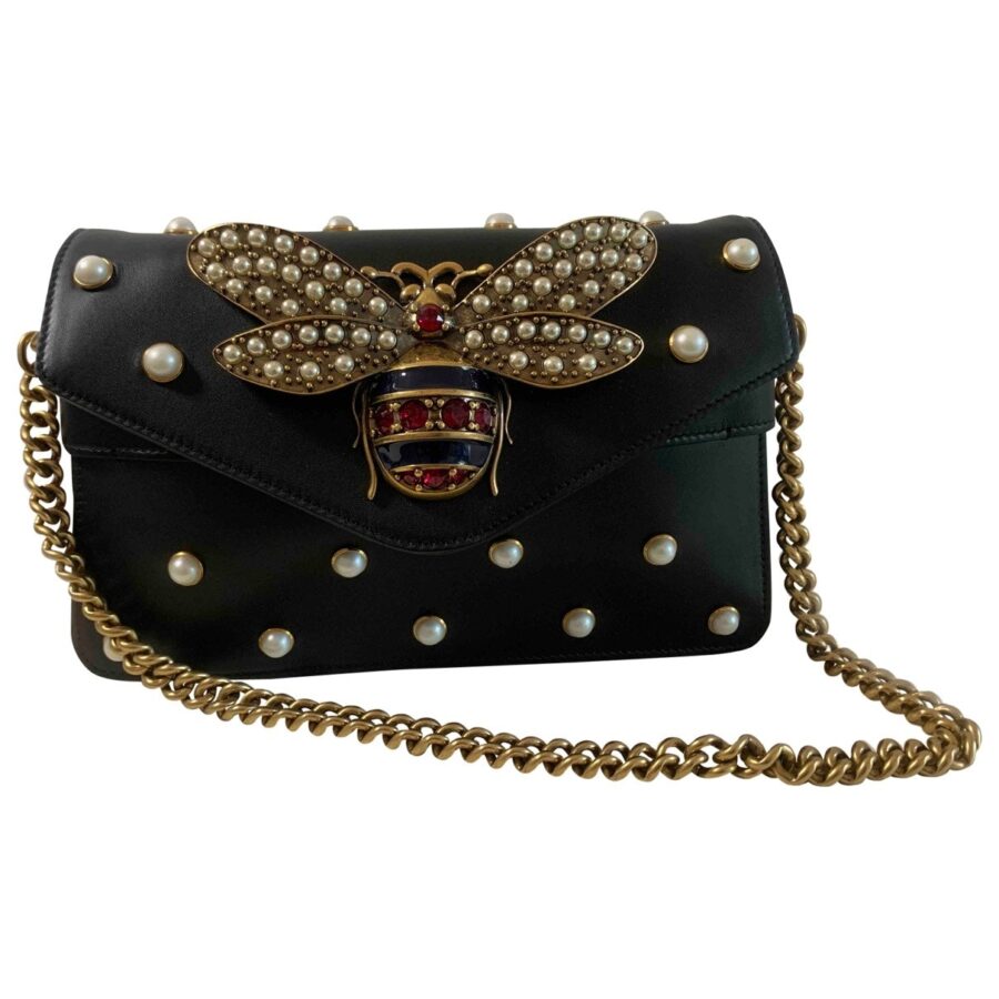 Gucci broadway black leather handbag | Studio Nafay