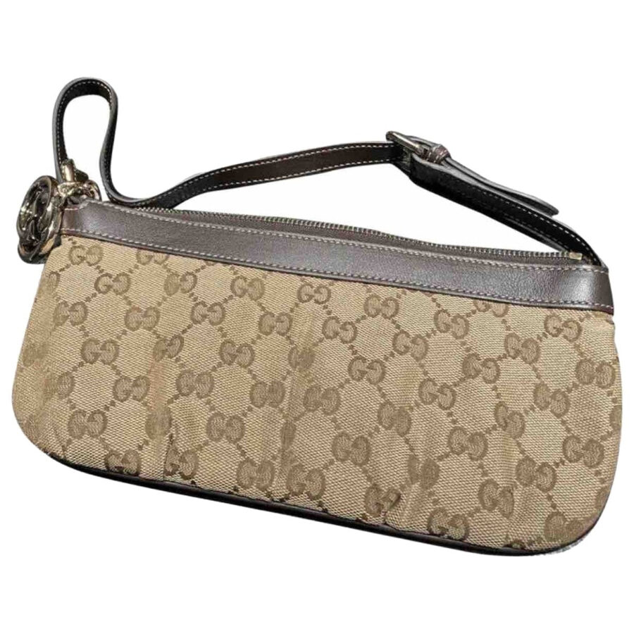 Gucci brown cloth handbag | Studio Nafay