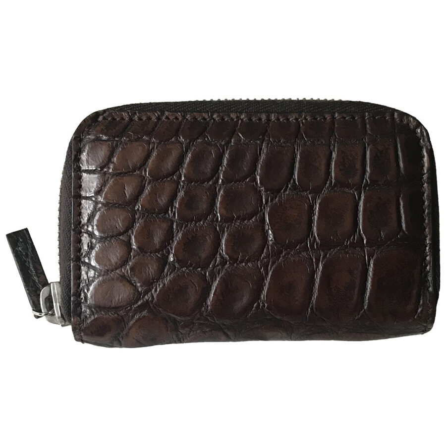 Gucci brown crocodile case | Studio Nafay