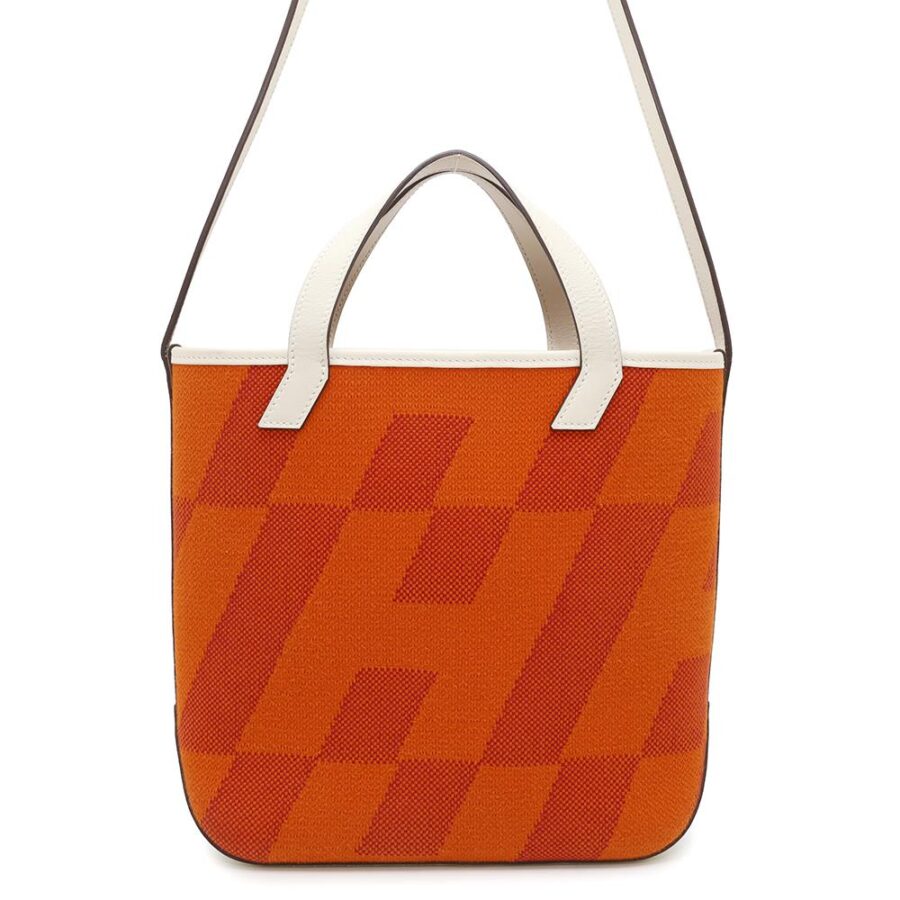 HERMES H an Bier Feu Swift Leather Toile H Size PM | Studio Nafay