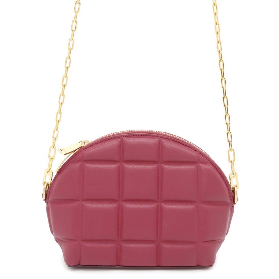 Bottega Veneta Half Moon Shoulder Bag Bordeaux Leather | Studio Nafay