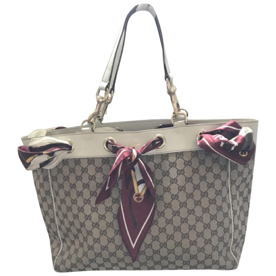 Gucci beige cloth handbag | Studio Nafay