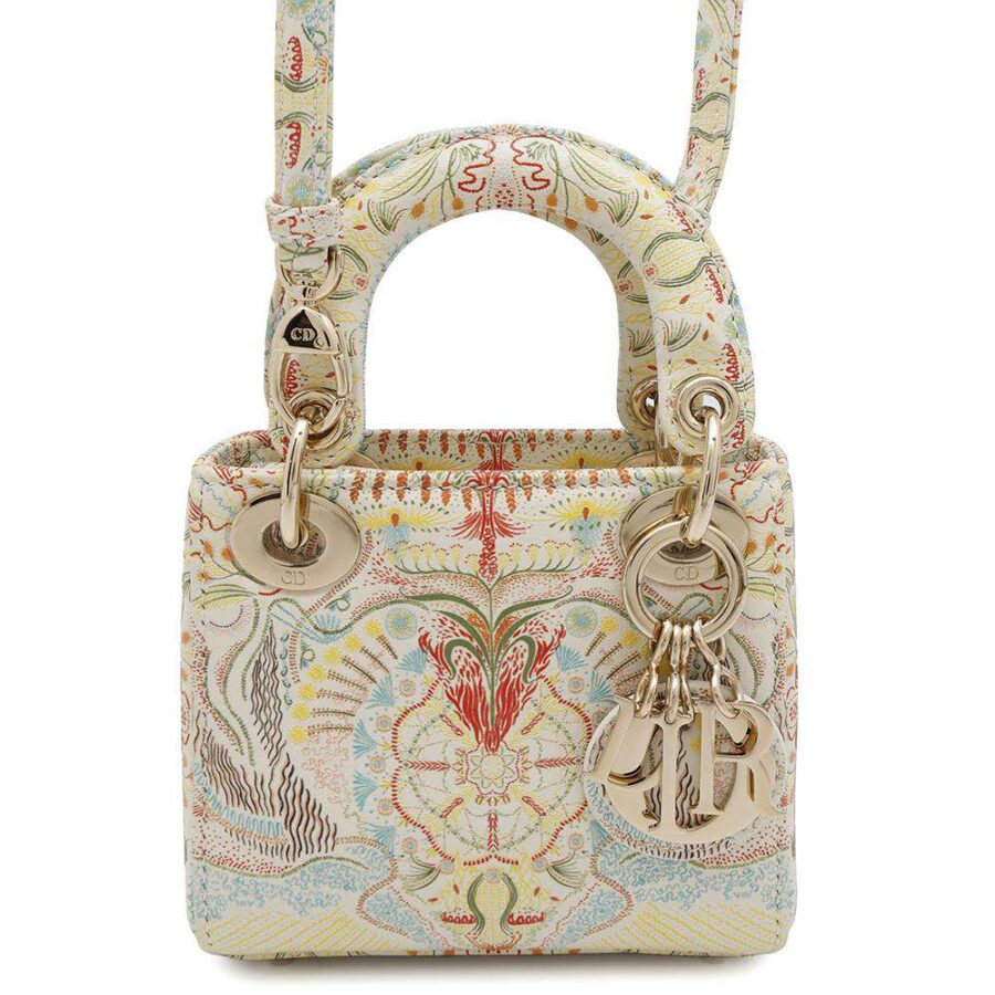 Dior Lady Dior Multicolor Leather Size micro | Studio Nafay