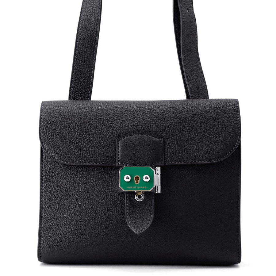 HERMES Sac Adepesh Caban Togo Leather Size 21 | Studio Nafay