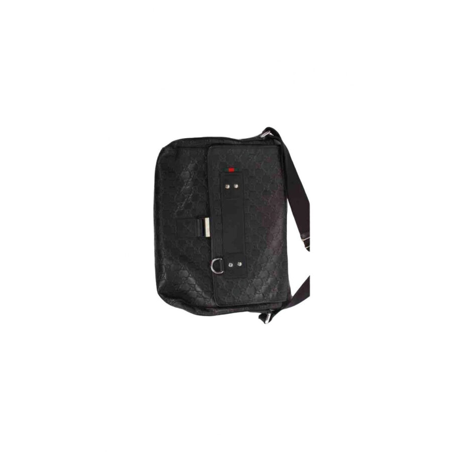 Gucci black leather bag | Studio Nafay