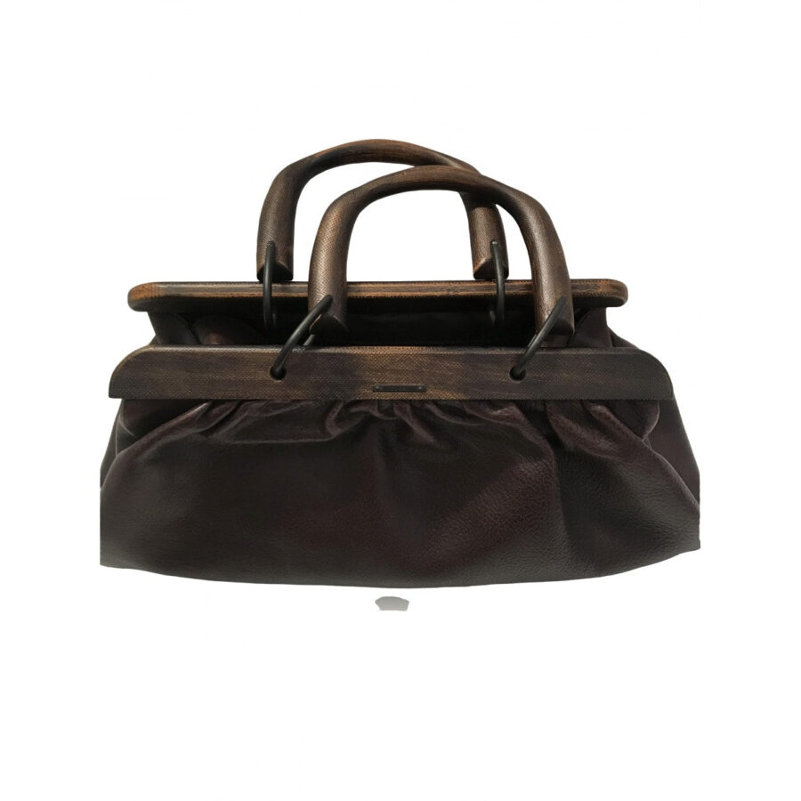 Gucci brown leather handbag | Studio Nafay