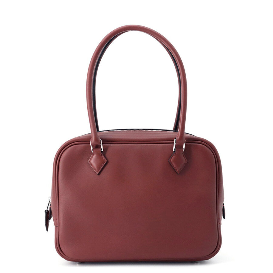HERMES Plume Rouge H Swift Leather Size 20 | Studio Nafay