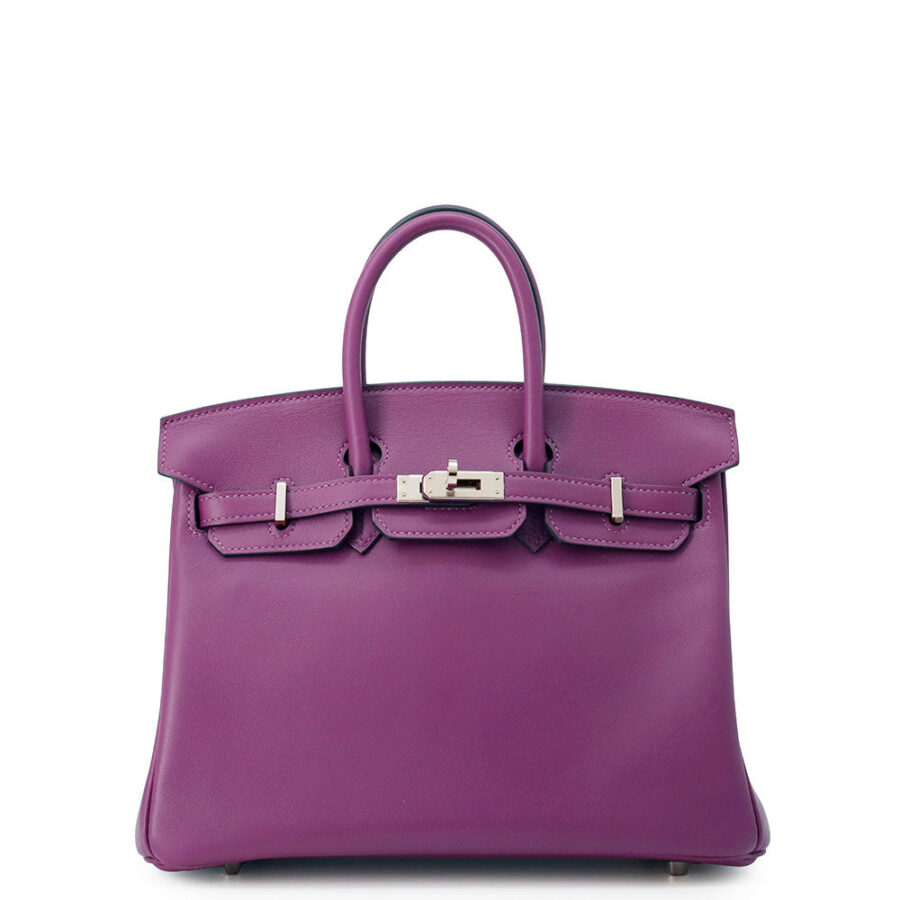 HERMES Birkin Anemone Swift Leather Size 25 | Studio Nafay