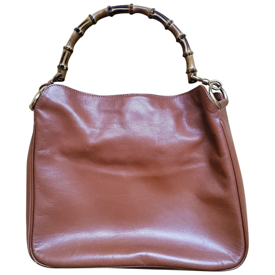 Gucci brown leather handbag | Studio Nafay