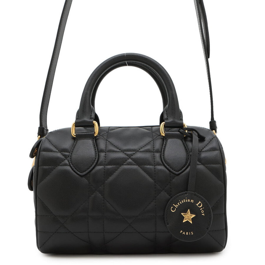 Dior Macrocannage Dior Groove 20 Bag BlackM1364UBOL_M900 Calf Leather Size Small | Studio Nafay