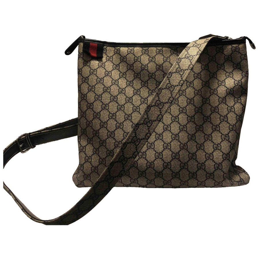 Gucci brown cloth handbag | Studio Nafay