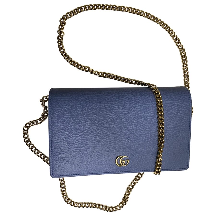 Gucci blue leather handbag | Studio Nafay