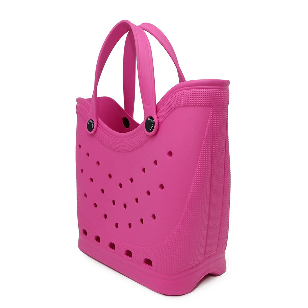BALENCIAGA Crocs Bag Pink702266 Rubber Size Large - Product Image 2