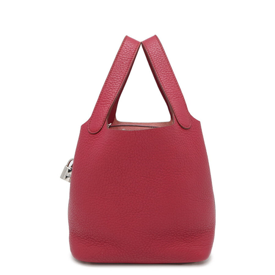 HERMES Picotin Lock Ruby Taurillon Clemence Size PM | Studio Nafay