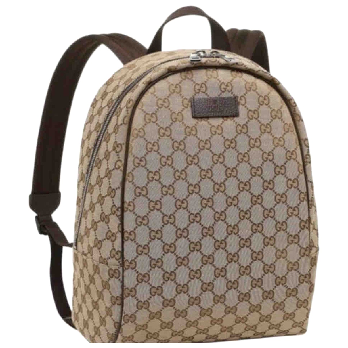 Gucci camel cloth backpacks | Studio Nafay