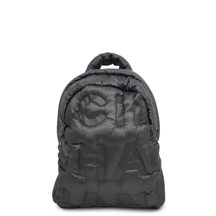 CHANEL Doudoune Backpack GrayA91933 Nylon | Studio Nafay