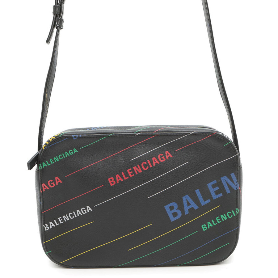 BALENCIAGA Everyday Camera Bag Black552370 Leather | Studio Nafay