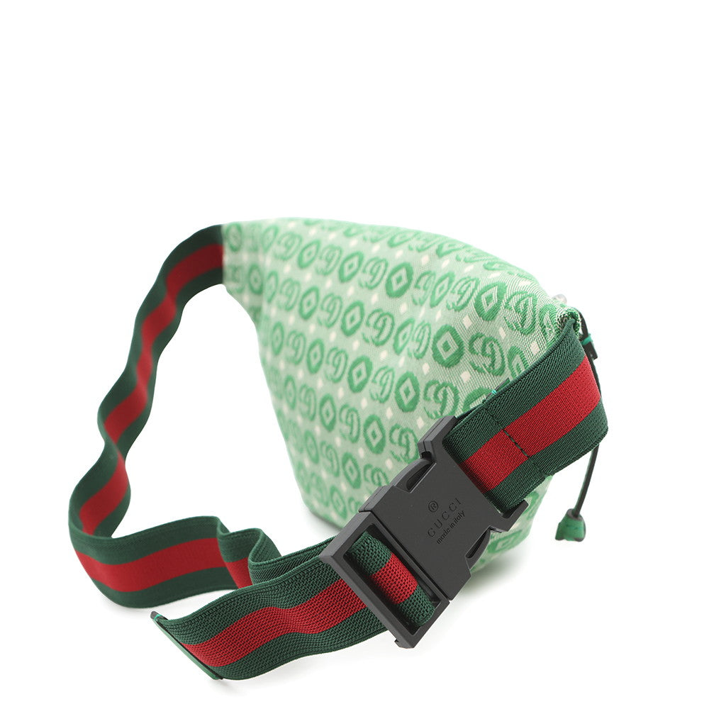 GUCCI Children’s Star Crossbody Bag Green502095 Canvas