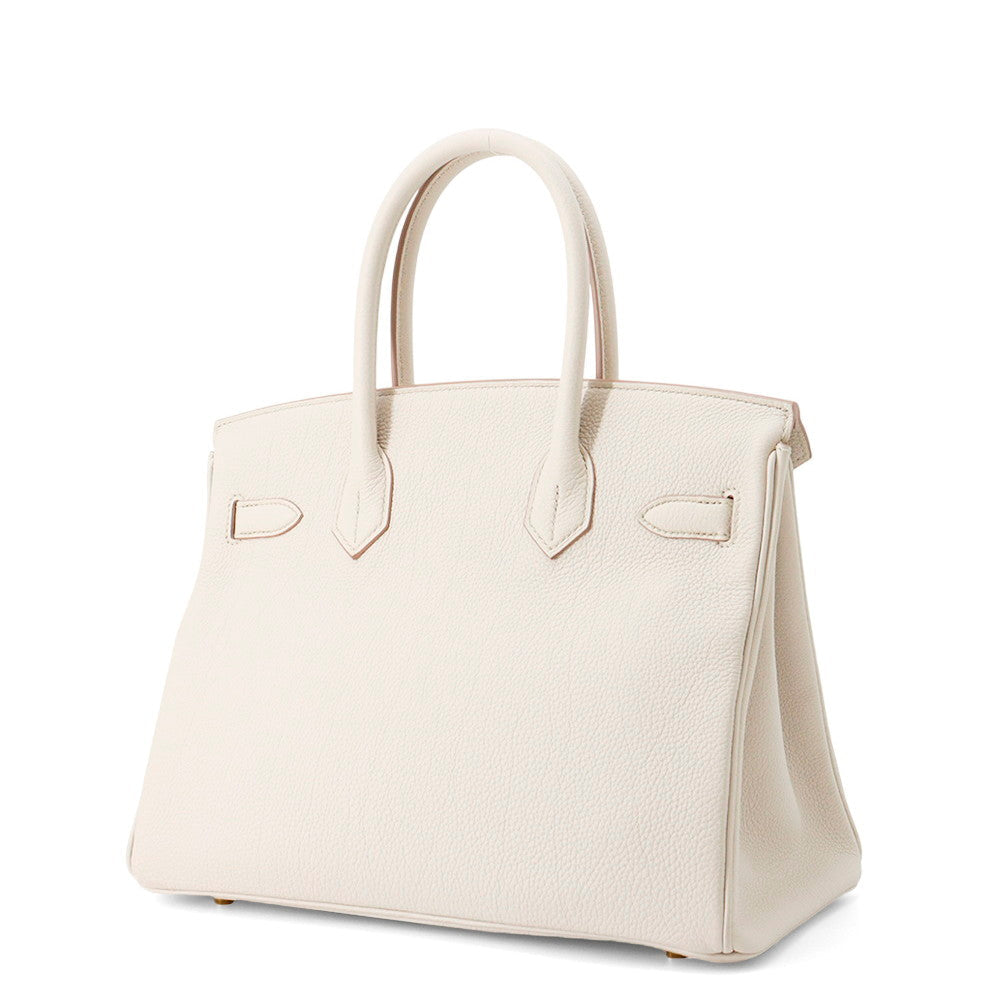 HERMES Birkin Beton Togo Leather Size 30