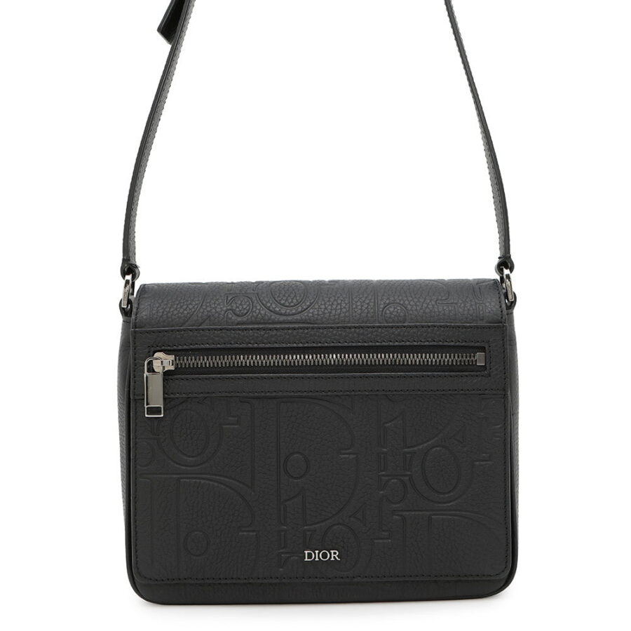 Dior Gravity Messenger Bag Black1ESPO329LLG_H00N Leather | Studio Nafay
