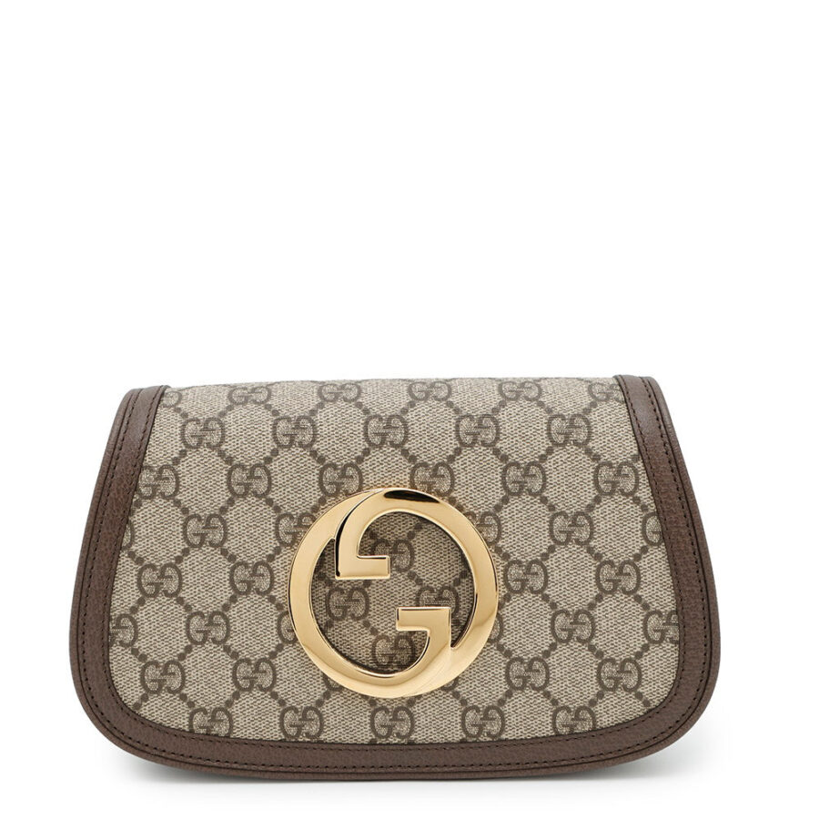 GUCCI ?GG Supreme Blondie Belt Bag Beige/Brown703807 PVC Leather | Studio Nafay
