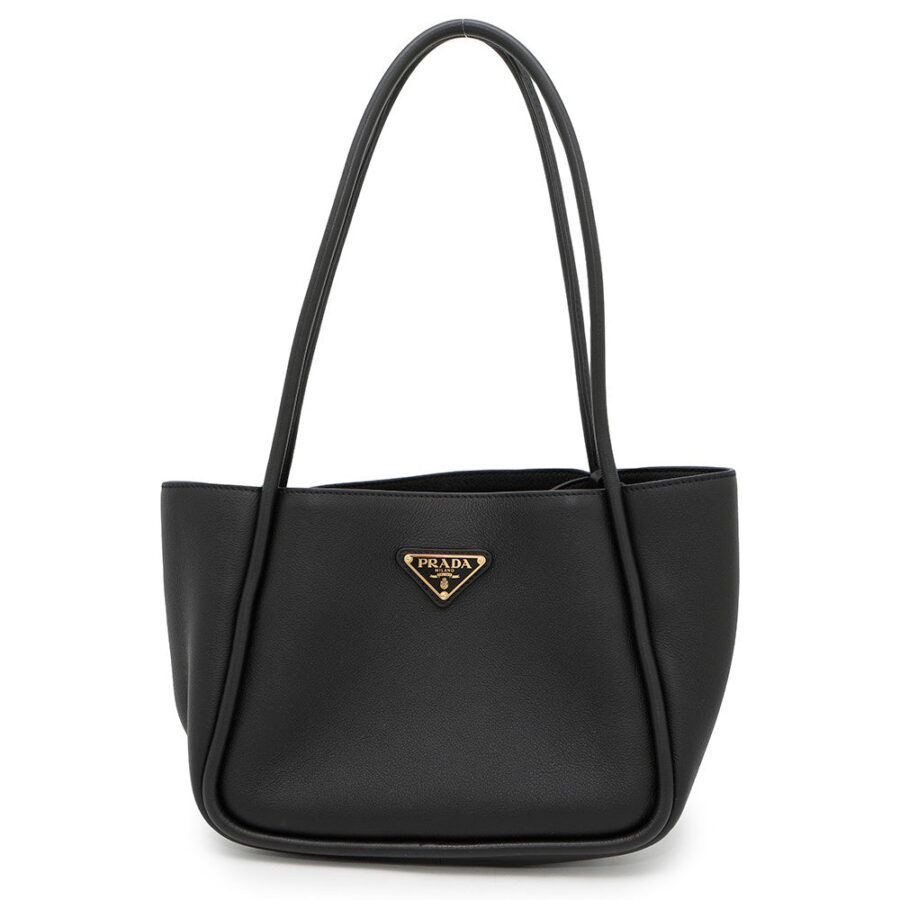 PRADA Shopping tote Black1BG539 Leather | Studio Nafay