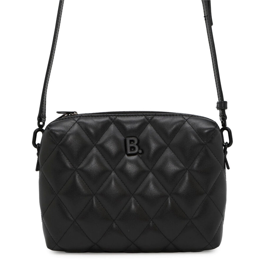 BALENCIAGA B logo camera bag Black600325 Leather | Studio Nafay